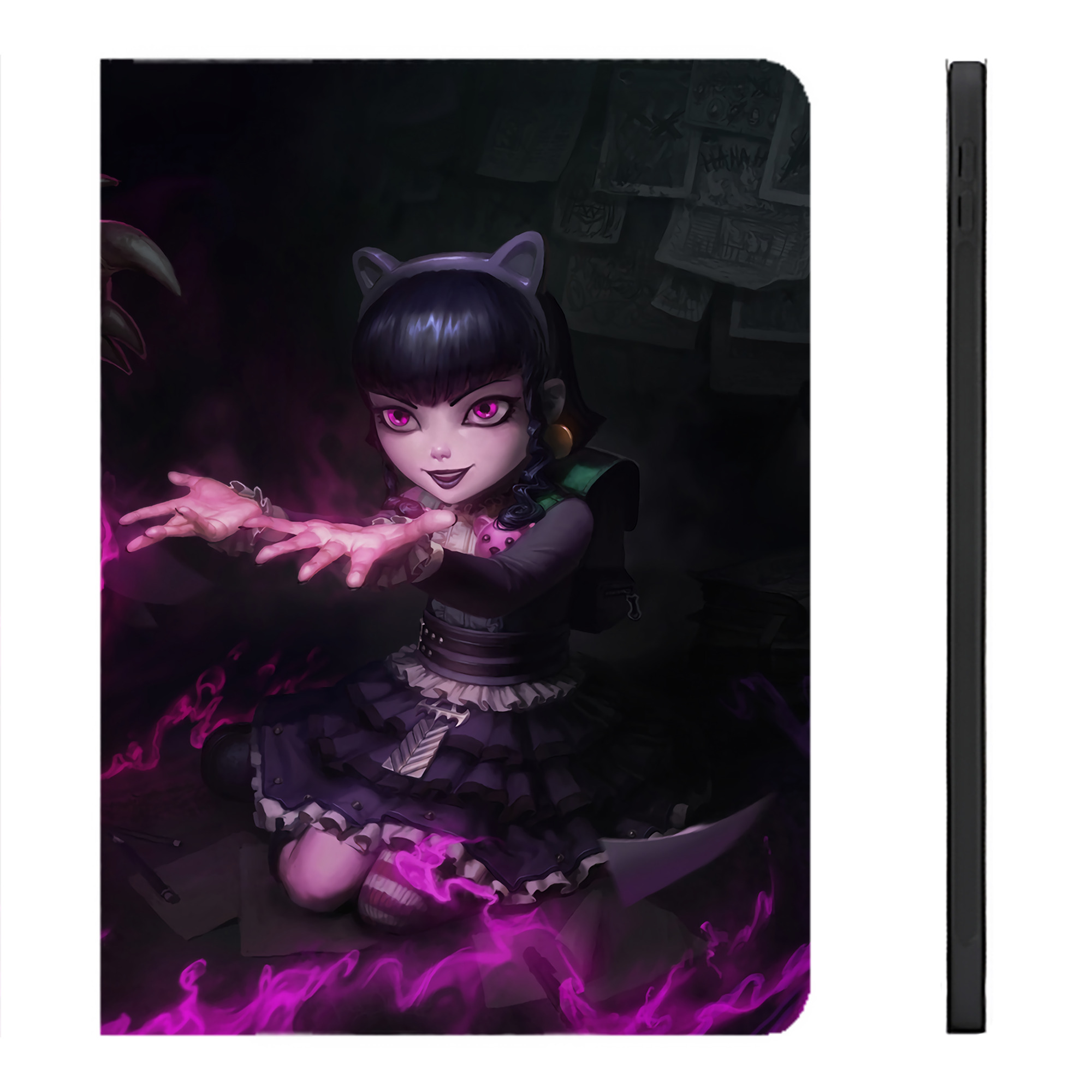 リーグ・オブ・レジェンド League of Legends LOL IPadケース ペンホルダー付き ブックスタイルデザイン